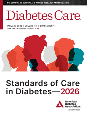 diabetes standards of care 2026