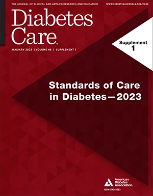 diabetes standards of care 2023